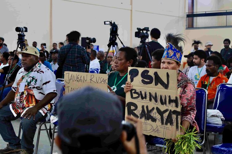 PSN Merauke Dituding Melanggar HAM