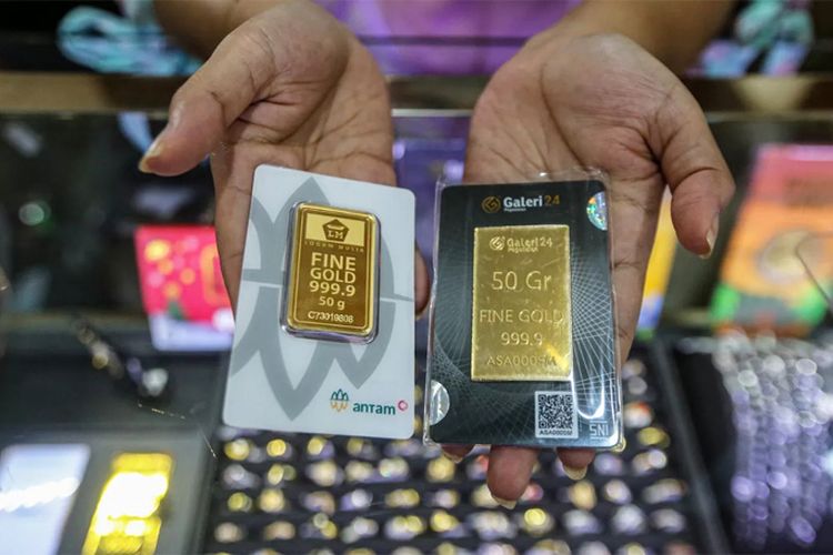 Antam Emas Turun Slight, Kini Harganya Rp1.896.000 per Gram